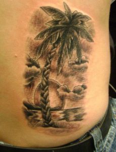 Palm Tree Tattoos for Men