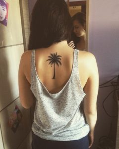 Palm Tree Tattoos on Back