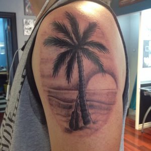 Palm Trees Tattoo