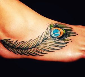 Peacock Feathers Tattoo