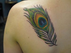 Peacock Feathers Tattoo Designs