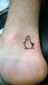 Penguin Tattoo Small