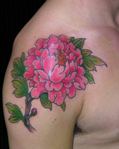 Peony Flower Tattoo