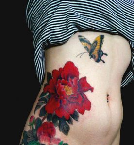 Peony Flower Tattoos