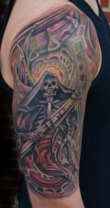Pictures of Grim Reaper Tattoos