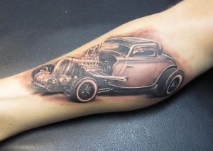 Pictures of Hot Rod Tattoo