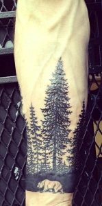 Pine Tree Tattoo Sleeve