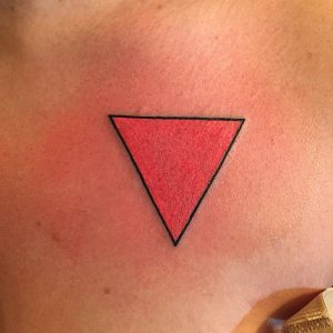 Pink Triangle Tattoo