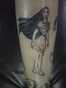 Pocahontas Tattoo Pictures