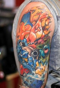 Pokemon Tattoos Images