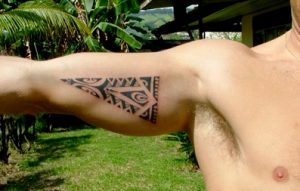 Polynesian Triangle Tattoo