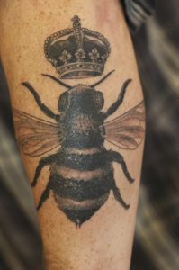 Queen Bee Tattoo