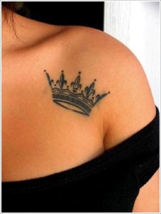 Queen Crown Tattoo