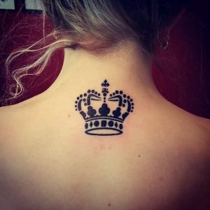 Queen Crown Tattoos for Girls