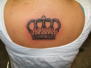Queen Crown Tattoos for Women
