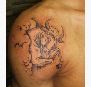 Raging Bull Tattoo