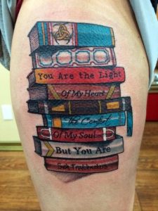 Reading Books Tattoos