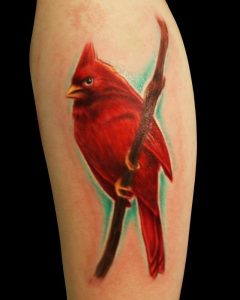 Red Cardinal Tattoo