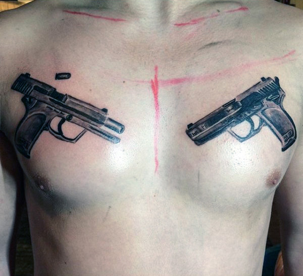 Revolver Tattoos Designs, Ideas and Meaning Tattoos For You