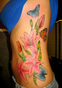 Rib Cage Tattoos for Women