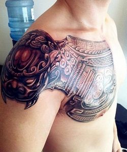 Roman Armor Tattoo