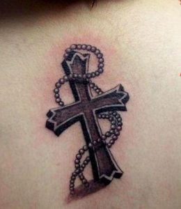 Rosary Cross Tattoos