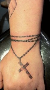 Rosary Tattoos on Wrist