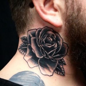 Rose Tattoo Black