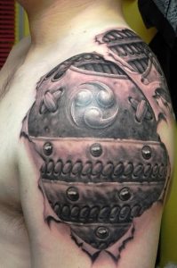 Samurai Armor Tattoo