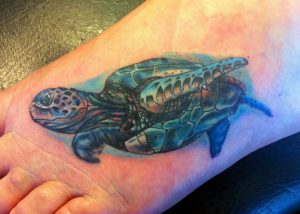 Sea Turtle Tattoos Designs