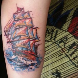 Ship Tattoo Images