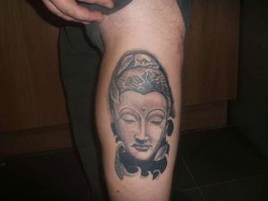 Simple Buddha Tattoo