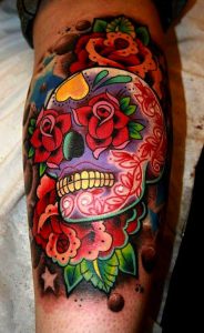 Skull Candy Tattoo