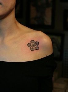 Small Cute Flower Tattoos