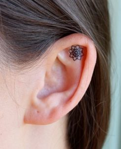 Small Ear Tattoos