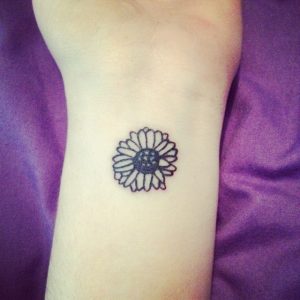 Small Simple Flower Tattoos