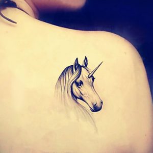 Small Unicorn Tattoo