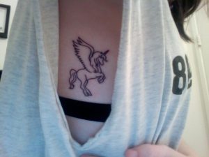 Small Unicorn Tattoos