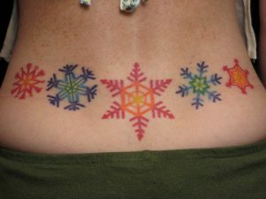 Snowflake Tattoo Design