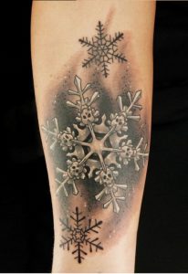 Snowflake Tattoo Designs