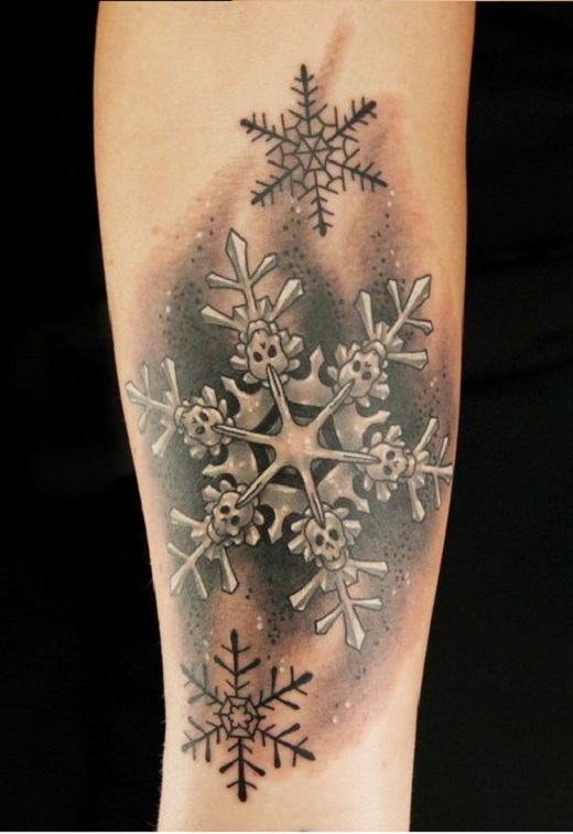 Snowflake Tattoos Designs, Ideas and Meaning | Tattoos For You
