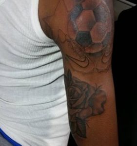 Soccer Sleeve Tattoo