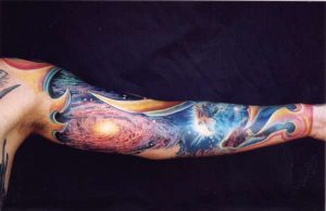 Space Sleeve Tattoo