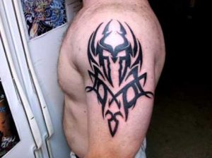 Spartan Tribal Tattoo