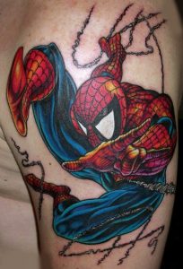 Spiderman Tattoo Images