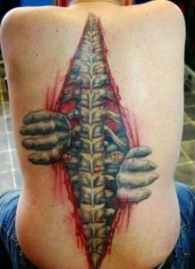 Spine Tattoo Designs