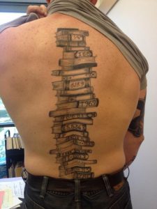Spine Tattoos for Guys