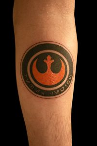 Star Wars Logo Tattoo