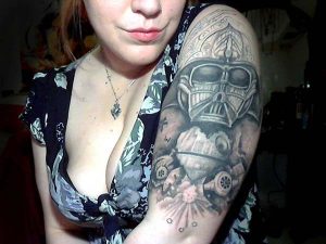 Star Wars Tattoo Girl