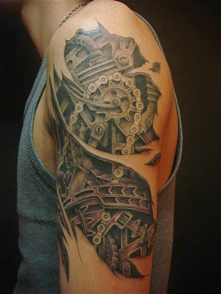 Steampunk Tattoos Designs Ideas and Meaning Tattoos For You